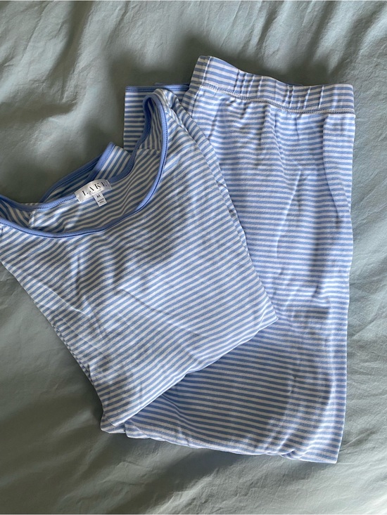 LAKE Other - Lake Blue Striped Pajama Set -